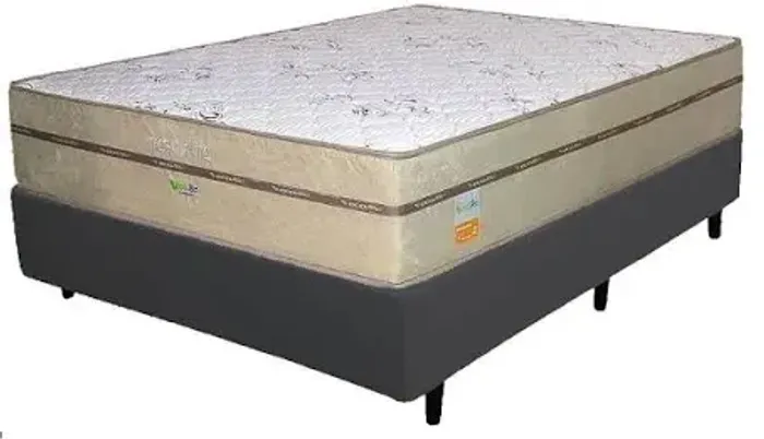 Colchão Toronto Ecotec Queen Molas Ensacadas 30x198x158/ FRETE GRÁTIS 