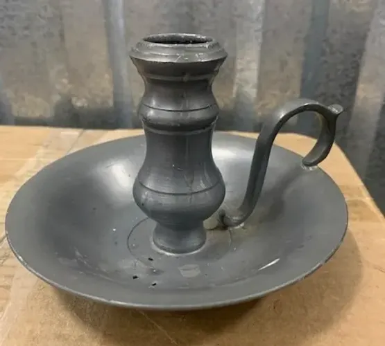 castiças em Estanho marca Marguel S.J. Del Rei