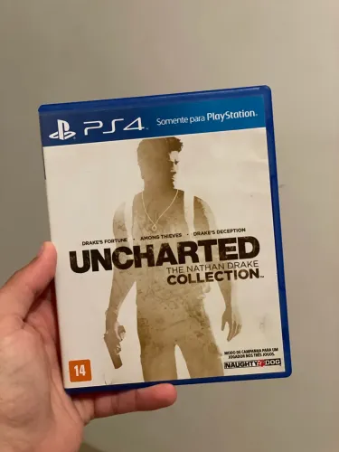 Unhcharted trilogia - ps4