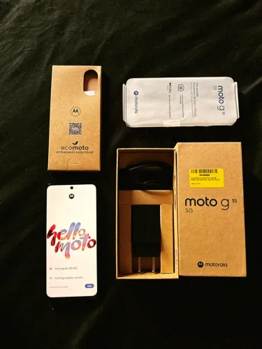 Moto g35 novo!