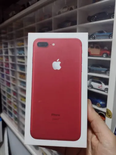Caixa vazia iPhone 7 Plus (PRODUCT)RED 128GB