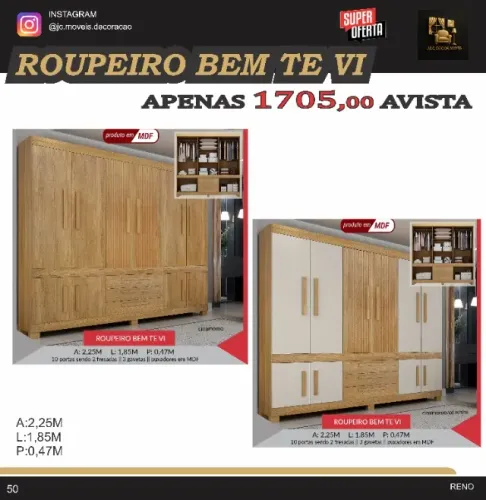 ROUPEIRO BEM TE VI MDF 2