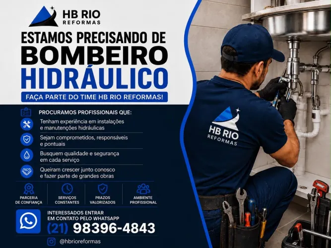 Bombeiro Hidráulico urgente