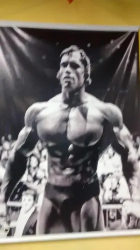 Academia de Musculação.Banner de bodybuilding
