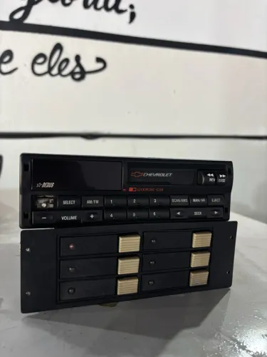 Rádio e toca fita de ômega gls 