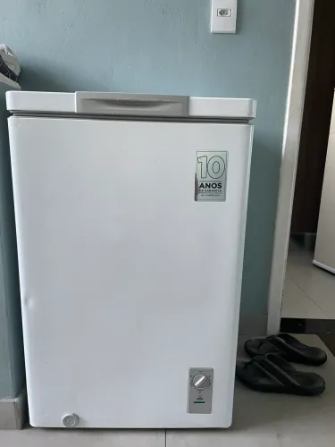Freezer 100L Não Gela