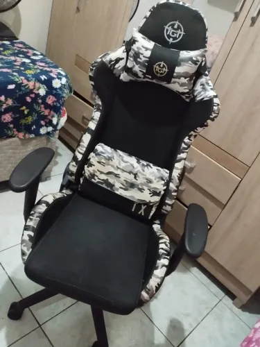 Cadeira Gamer TGT Heron TX Tecido, Camuflado