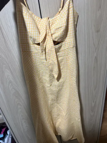 Vestido amarelo amissima 