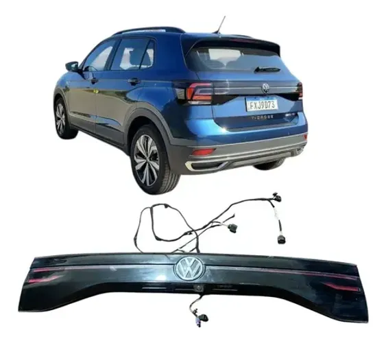 Aplique Tampa De Mala C/ Camera Vw T-cross 2021 2gp827577 Preto