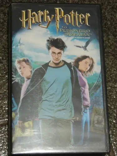 VHS HARRY POTTER E O PRISIONEIRO DE AZKABAN - ORIGINAL - DUBLADO - IMPECÁVEL