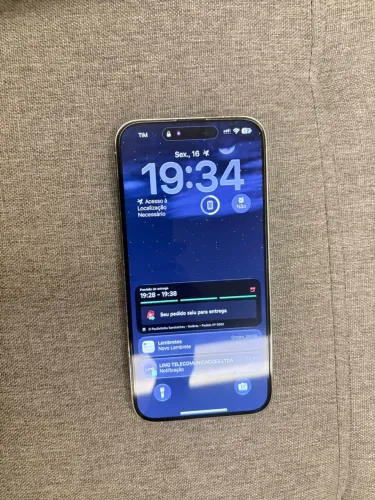 iPhone 14 pro max 1 Tera - branco (1000 gigas )