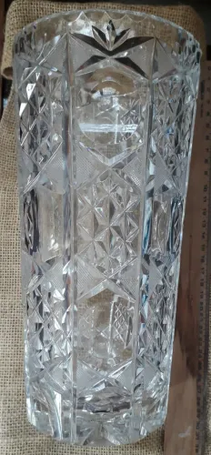 JARRO CRISTAL LAPIDADO