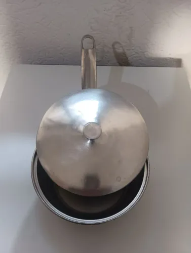 Caçarola panela aço inox rochedo