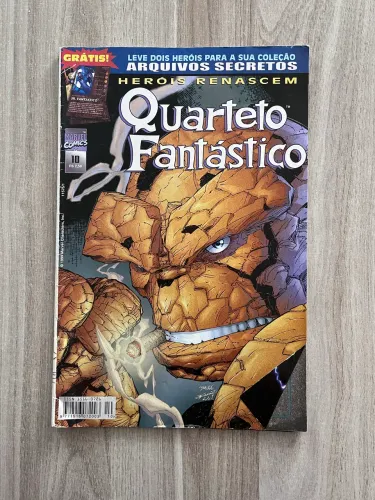 HQ Marvel Heróis Renascem - Quarteto Fantástico - 10