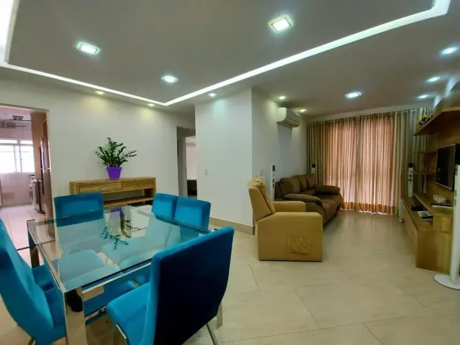 Apartamento Acquaplay com 3 quartos, área de 84 m2, Condominio Acqua play,, Santos - SP