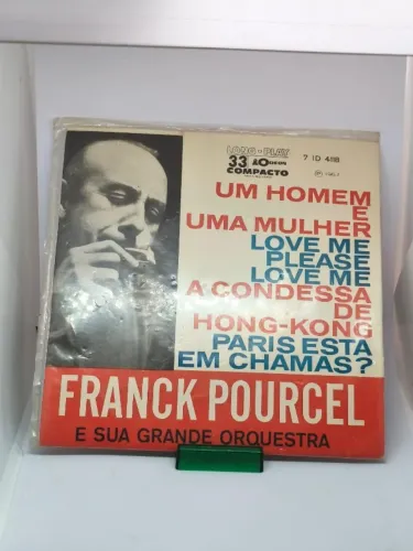 Vinil Compacto Franck Pourcel - Um Homem E Uma Mulher (1967) - Odeon