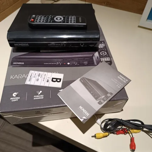 DVD - KARAOKE NOVO SEM USO