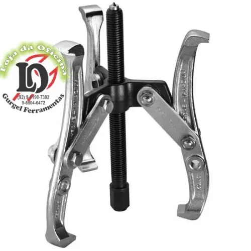 Saca polia 3 garras 10 pol 250mm - sata