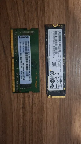 KIT UPDRAGE - MEMORIA RAM DDR4 LENOVO 8GB + SSD M2 512GB SAMSUNG