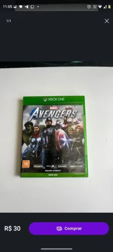 Vendo jogo para Xbox one