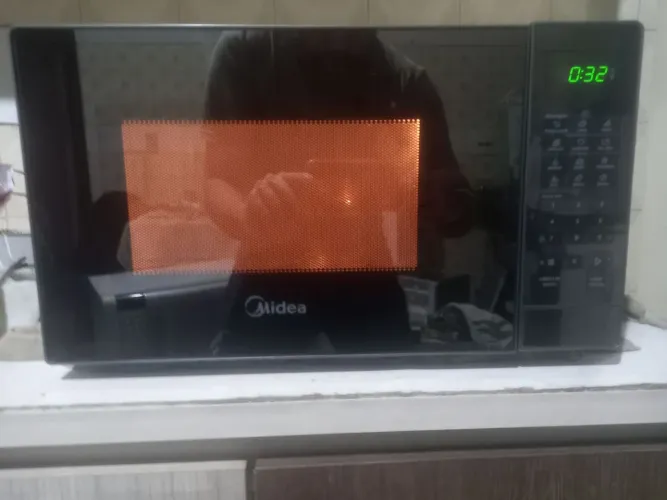 Microondas porta espelhada 