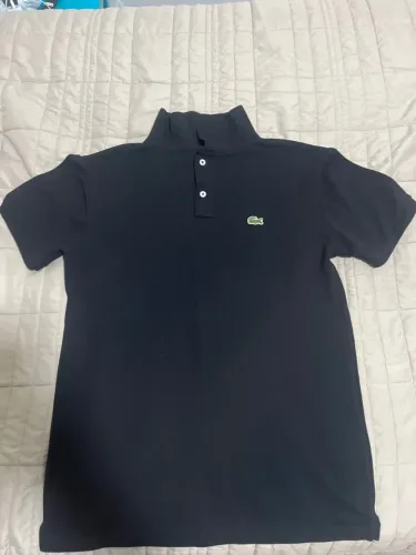 CAMISA POLO PRETA LACOSTE
