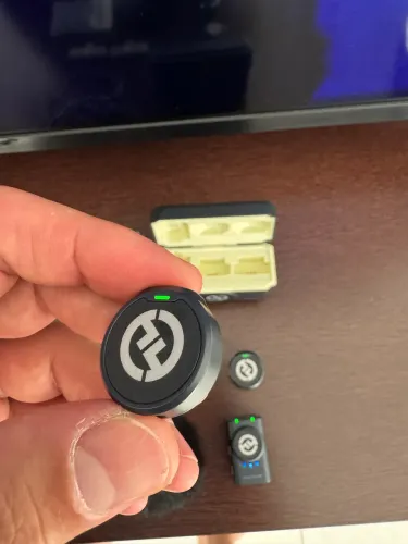 Microfone de lapela