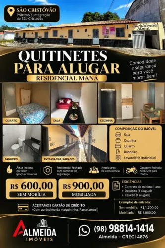 Kitinetes - São Cristovão