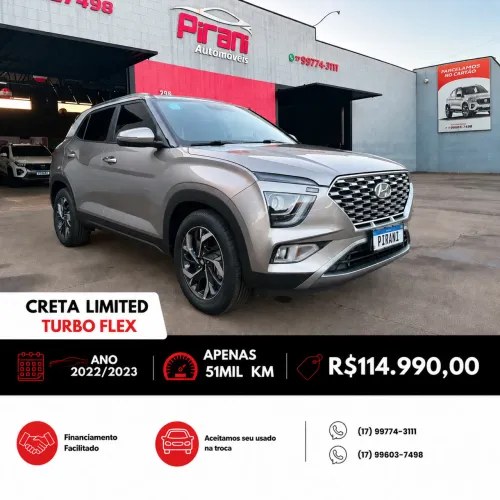 Hyundai Creta Limited 1.0 TB 12V Flex AUT 2023