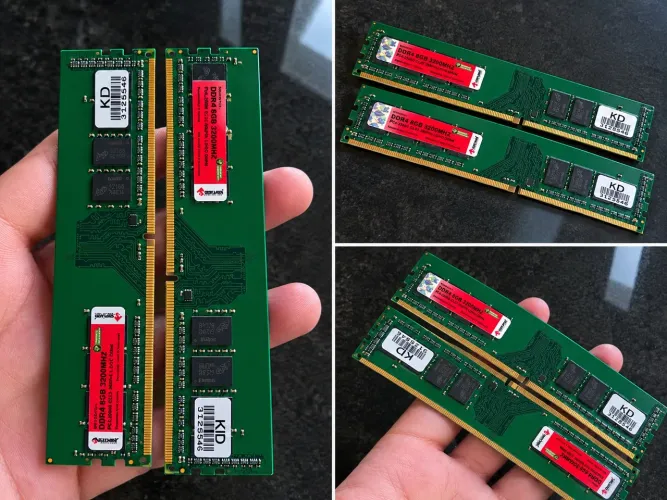 2x MEMÓRIA RAM DDR4 8gb 3200mhz