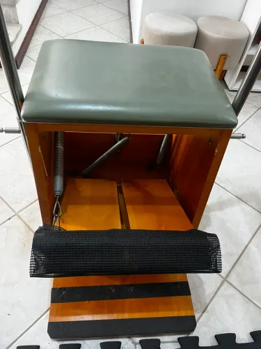 Wunda Chair de Pilates ISP Arktus cor verde