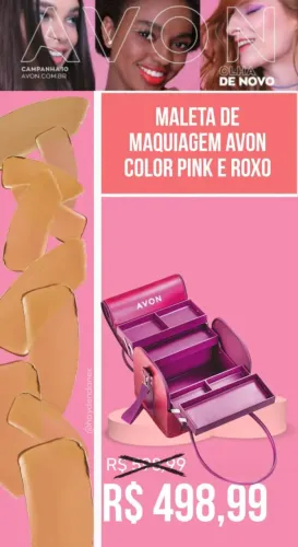 Maleta avon luxuosa