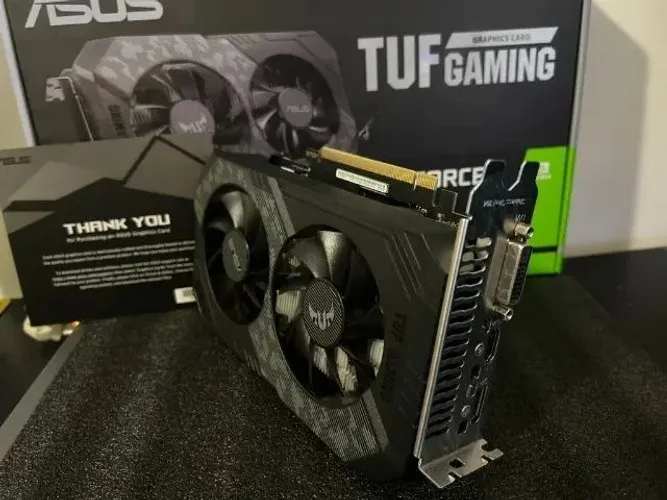 Placa de Vídeo | GTX 1650 4GB Asus TUF Gaming
