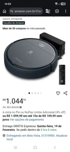 Aspirador de Pó eletrolux