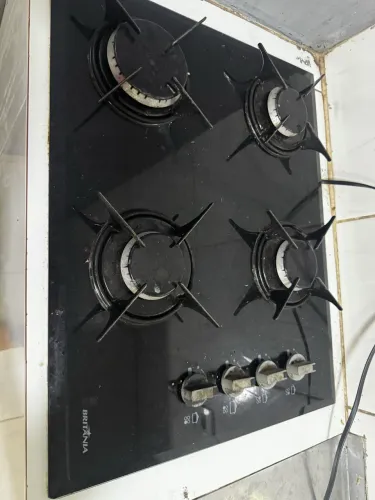 Fogão cooktop 4 bocas