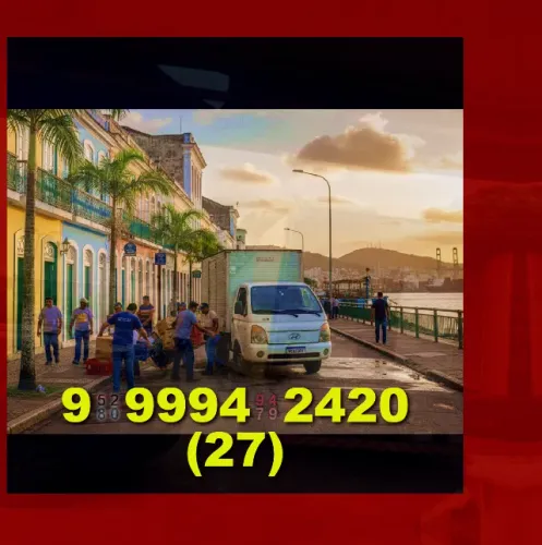 Frete mudança! Transporte seguro e rápido. Entre em contato: 27?9?9994?2420