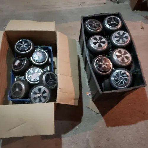 Lote de rodas-motor Hoverboard 6,5? para manutenção e projetos