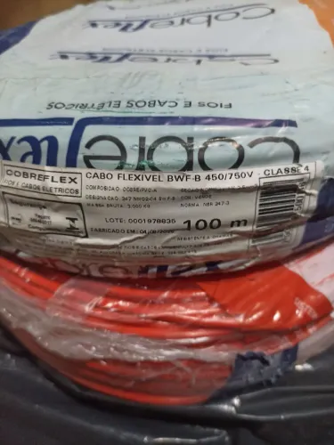 2 rolo de fio 2,5mm cobreflex