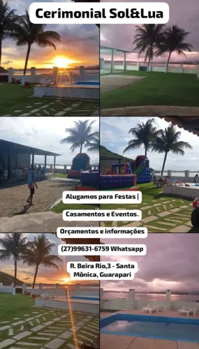 ESPAÇO PARA FESTA x CASAMENTO 