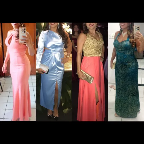 Baixou/Vestidos de festa tam 42 Qualquer um por 100,00