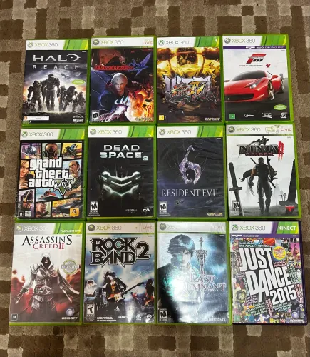 Jogos Originais Para Xbox 360 + Garantia ( Loja Física )