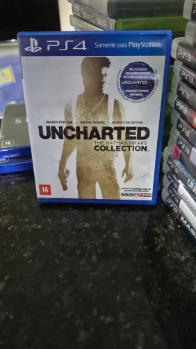 Jogo ps4 uncharted the nathan drake collection completo (Usado)