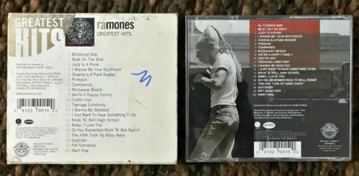RAMONES CD GREATEST HITS CAPA DUPLA IMPORTADA ACEITO OLX PAY
