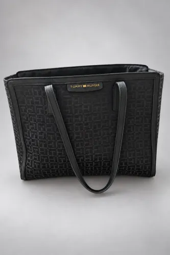 Bolsa Tommy Hilfiger preta