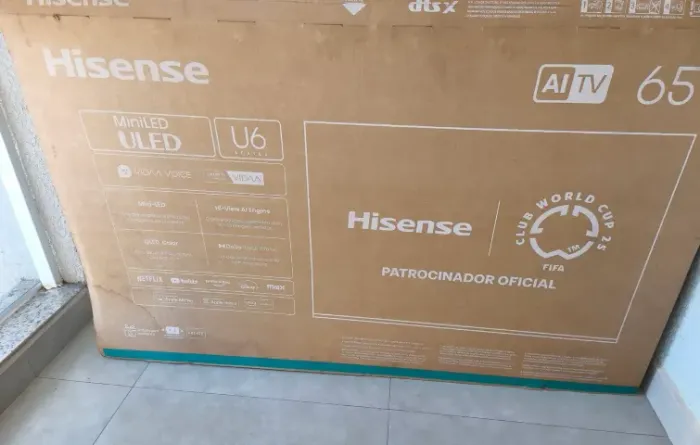 Smart TV 65 MiniLED QLED 4K Hisense ? Nova Lacrada