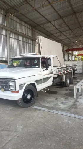 FORD F-4000 1990 - BRANCA - PRONTA PARA O TRABALHO!