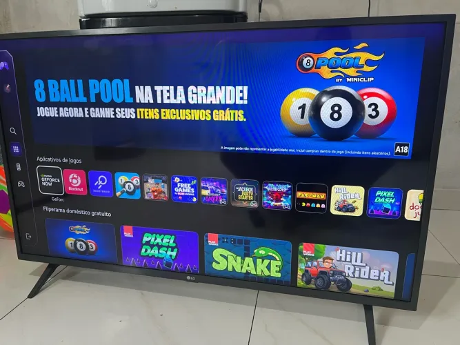 TELÃO SMART LG 4K COM XBOX INTEGRADO 43 POLEGADAS