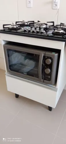 Balcão para Cooktop 4 ou 5 bocas em MDF. 