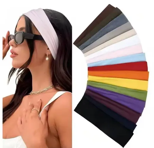 Kit 5 Faixas De Cabelo Feminina