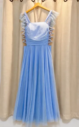 VESTIDO DE FESTA LUXO LONGO